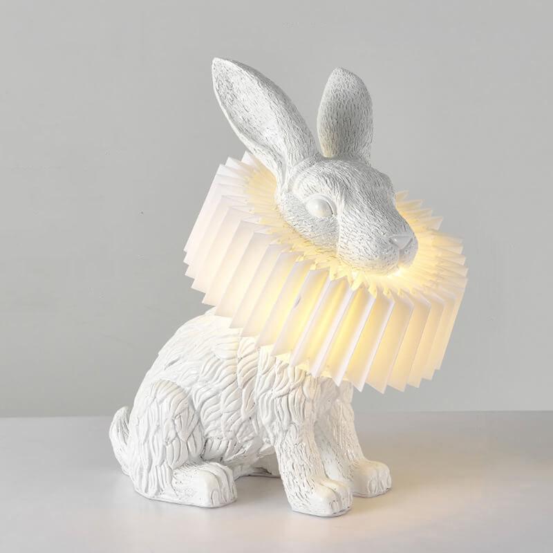 Modern Creative Resin Rabbit LED 1-Light Table Lamp