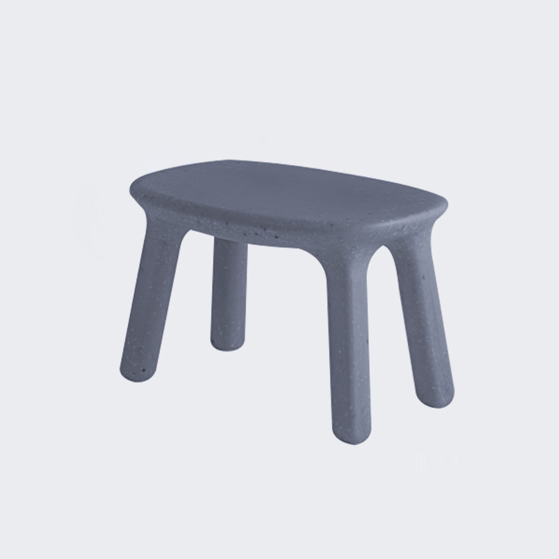 Contemporary Nordic PE Oval Kids Colorful Safe Desk & Chair Set For Living Room & Study