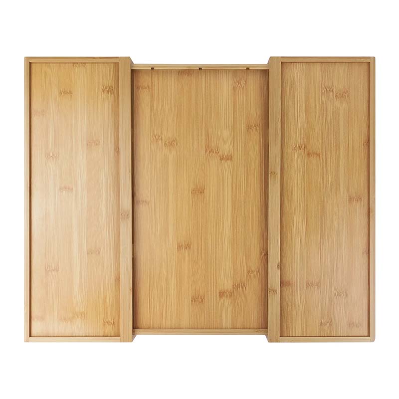 Bamboo Extendable Cutlery Tray / Adjustable Kitchen Drawer Organiser