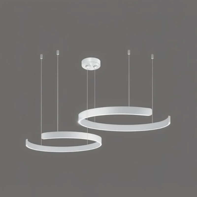 CIRKA – Modern Scandinavian Chandelier / Adjustable LED Ceiling Fixture
