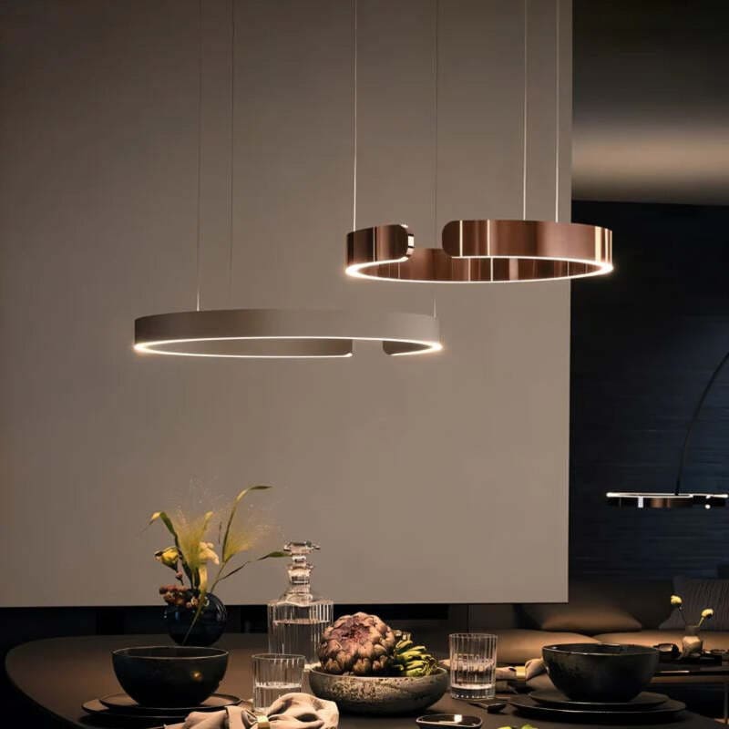 CIRKA – Modern Scandinavian Chandelier / Adjustable LED Ceiling Fixture
