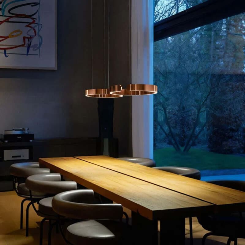 CIRKA – Modern Scandinavian Chandelier / Adjustable LED Ceiling Fixture