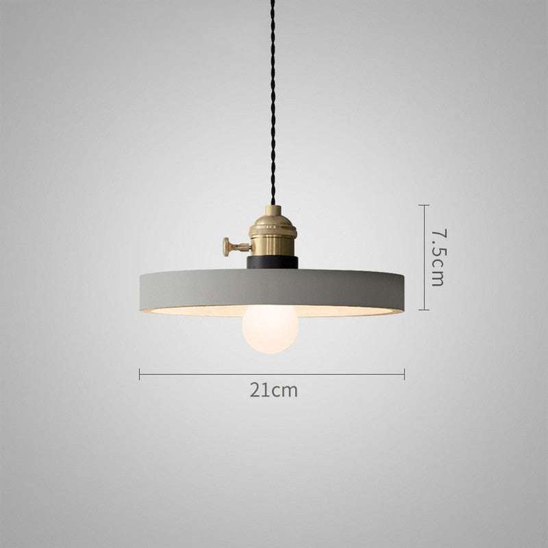 DROM - Modern Concrete Pendant Light / Scandinavian Kitchen Ceiling Lamp