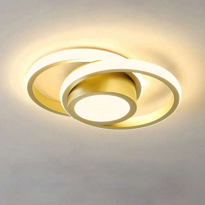 CIRKLA – Modern Double Ring Light / Nordic LED Ceiling Light