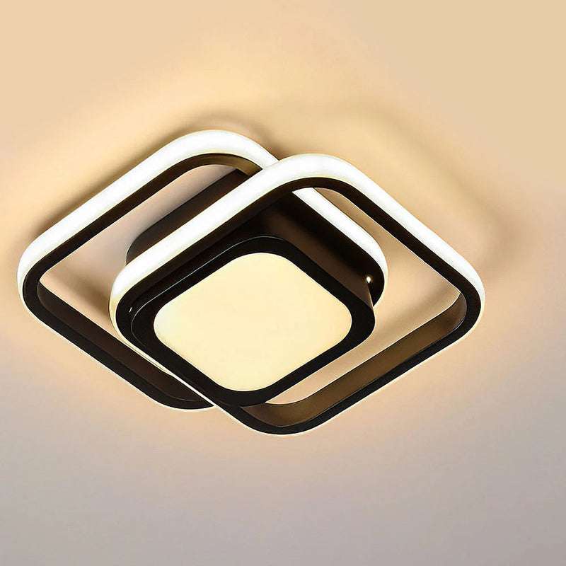 CIRKLA – Modern Double Ring Light / Nordic LED Ceiling Light