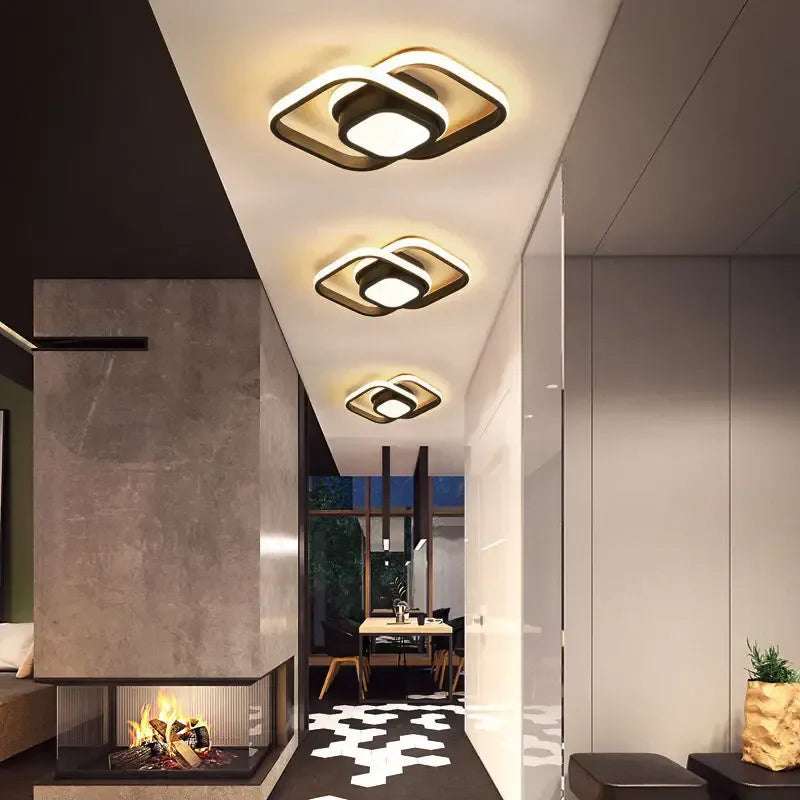CIRKLA – Modern Double Ring Light / Nordic LED Ceiling Light