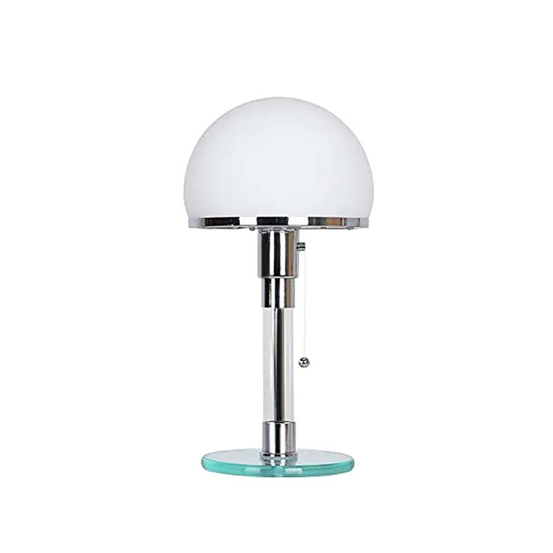 OPAL – Nordic Glass Globe Table Lamp / Modern Bedside & Desk Light