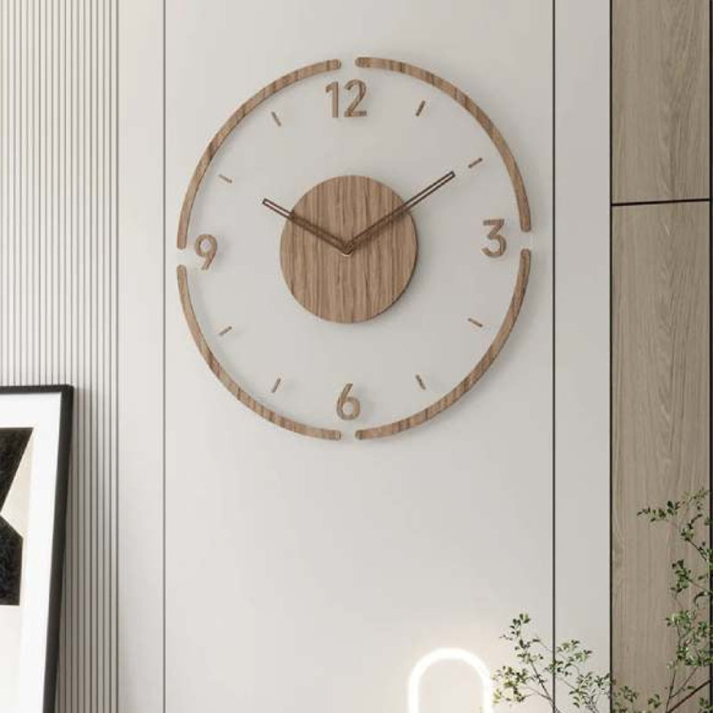 SEKUND – Minimalist Large Wall Clock / Eco-Friendly Scandinavian Design