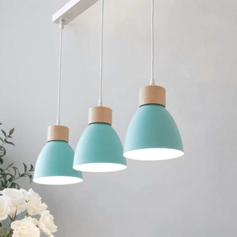 ROEN – Scandinavian Cone Pendant Light / Adjustable Kitchen Lighting