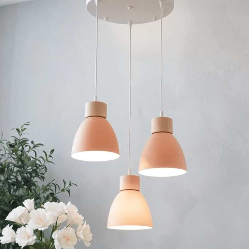 ROEN – Scandinavian Cone Pendant Light / Adjustable Kitchen Lighting