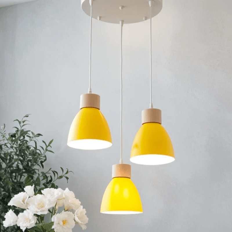 ROEN – Scandinavian Cone Pendant Light / Adjustable Kitchen Lighting