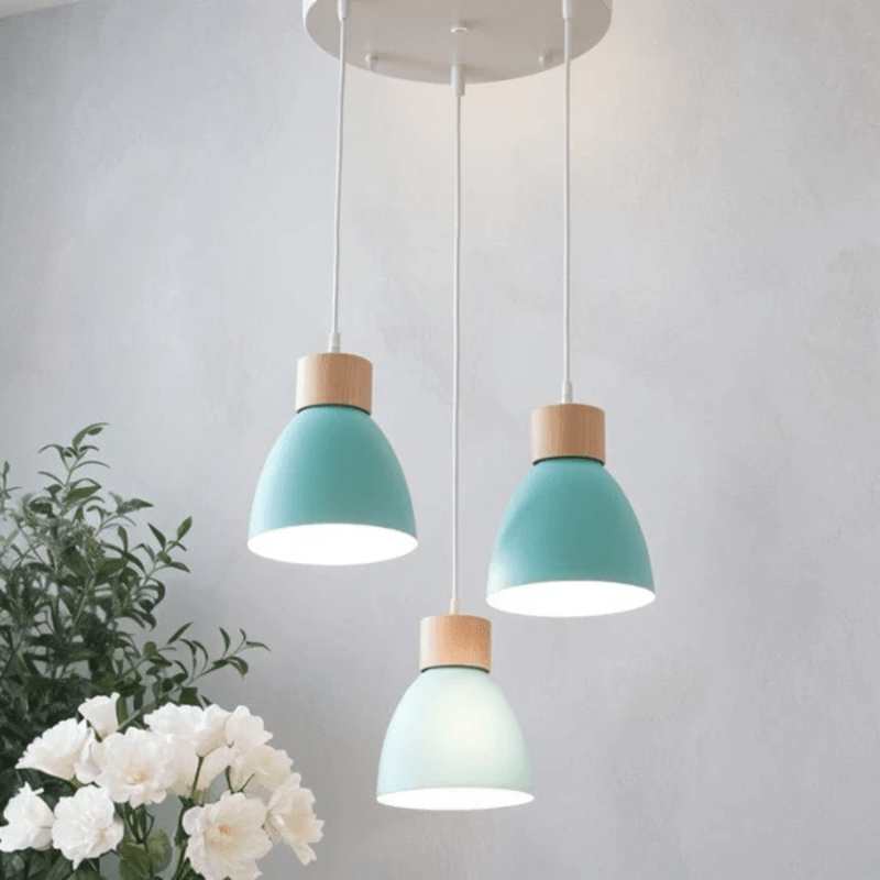 ROEN – Scandinavian Cone Pendant Light / Adjustable Kitchen Lighting