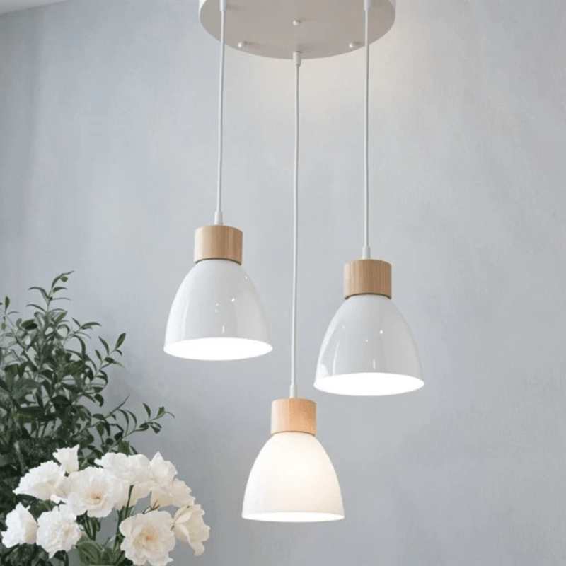 ROEN – Scandinavian Cone Pendant Light / Adjustable Kitchen Lighting