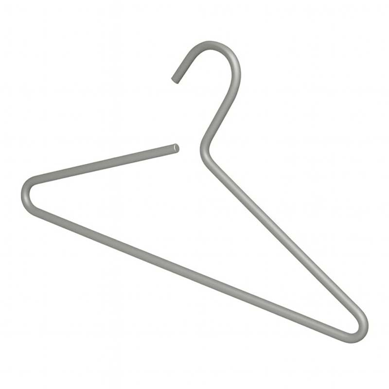 Metal Clothes Hangers - Slimline Luxury Wardrobe Set of 5