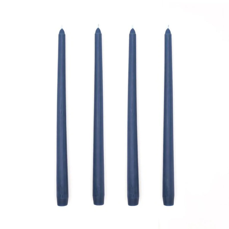 Gradient Colour Long Rod Candles / Dripless Smokeless 4 Set