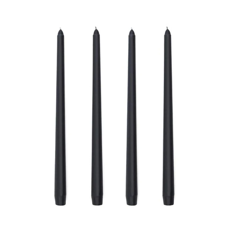 Gradient Colour Long Rod Candles / Dripless Smokeless 4 Set