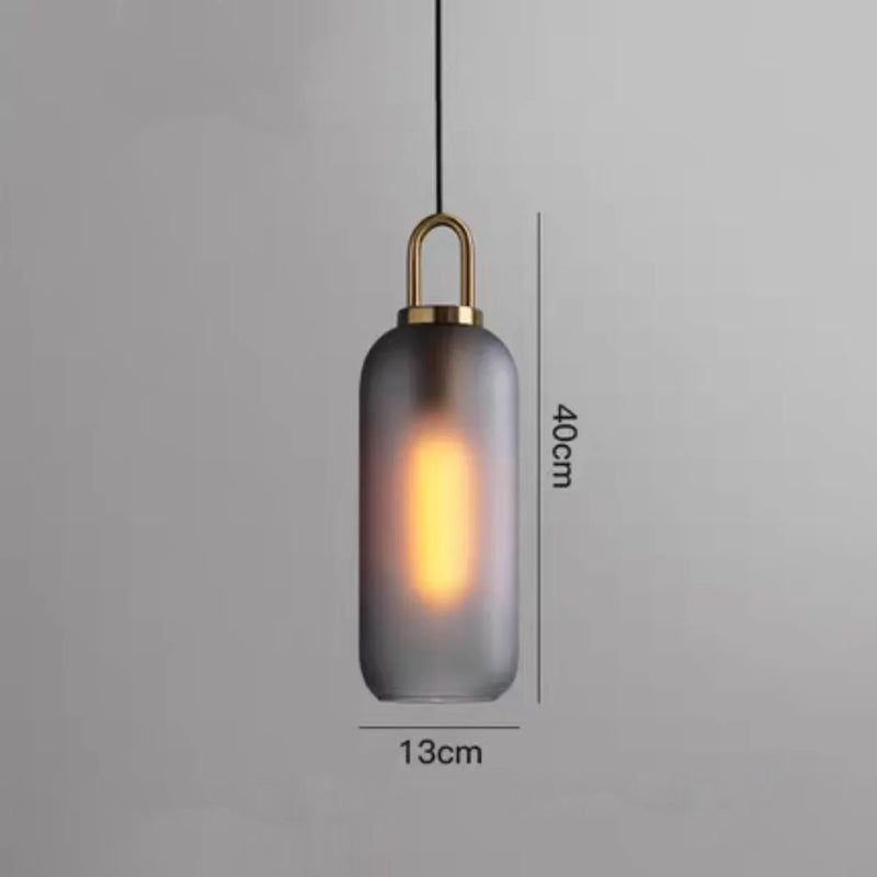 SKYM – Adjustable Glass Pendant Lighting / Nordic Vintage Kitchen Light