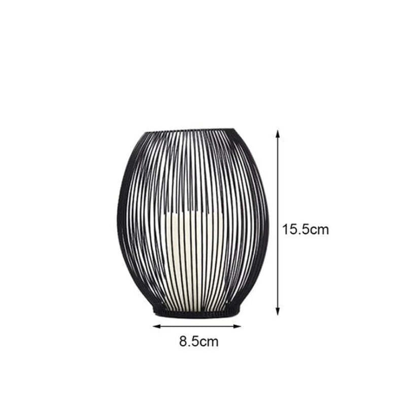 Vintage Iron Birdcage Candle Holder / Elegant Décor Piece